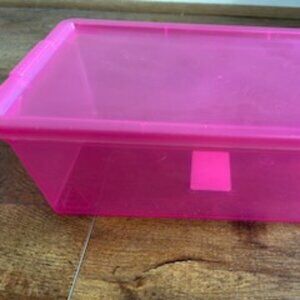 Pink shoe box